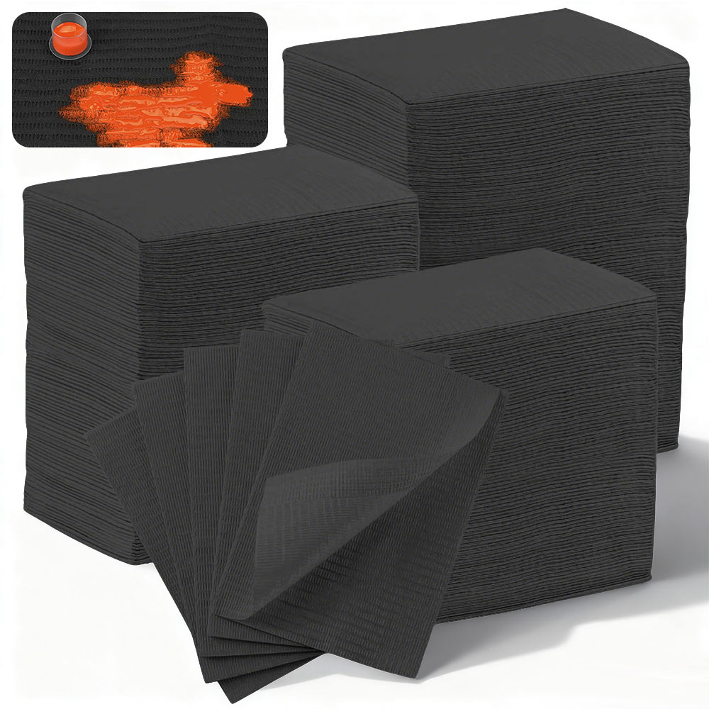 Tech Table Accessories - Babadores dentais à prova d'água, toalhetes