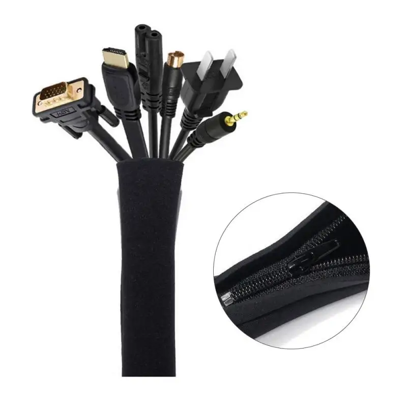 Organizador de gerenciamento d - Cable Sleeve Neoprene avaliação e preço