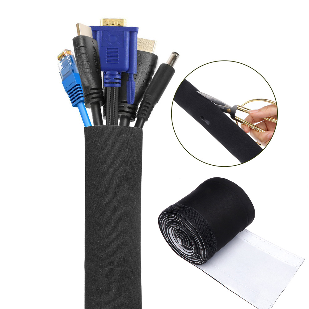 Mangas trançadas para organiza - Cable Sleeve Neoprene avaliação e preço