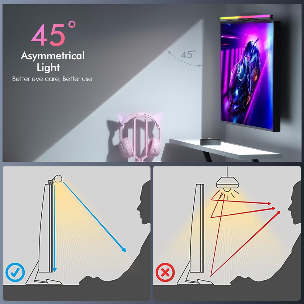Barra de Luz para Monitor de C - Tech Table Accessories avaliação e preço