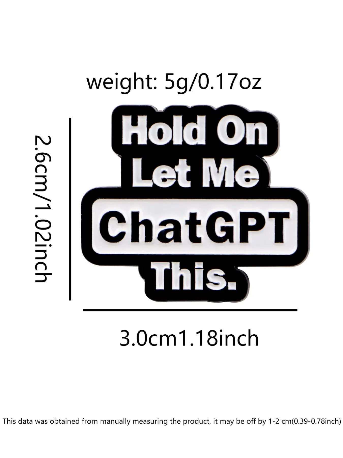 Broche/Emblema/Logotipo Chatgp - Tech Accessories For Students avaliação e preço